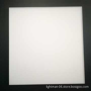 Ultra Thin CRI80 45W 600x600 White Aluminum Hanging LED Panel Ceiling Light